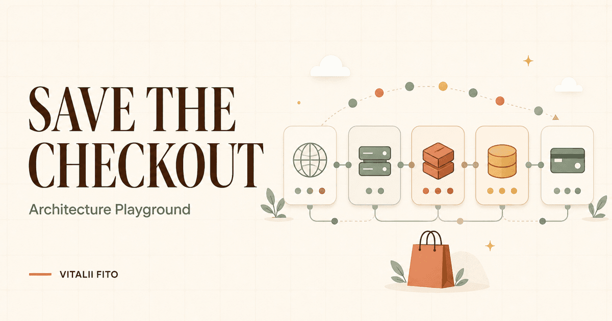Save the Checkout — a 3D Black Friday challenge
